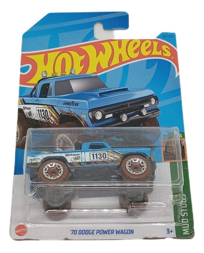 Camioneta Coleccion Dodge Power Wagon ´70 Hot Wheels