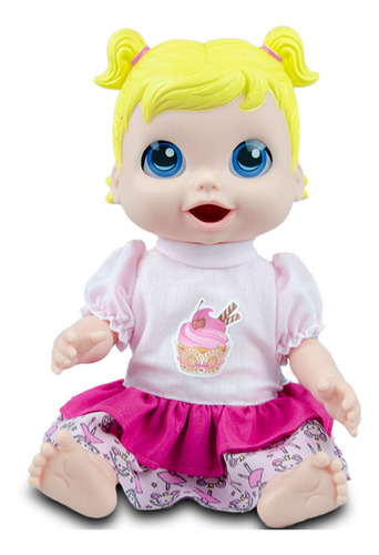 Linda Babys Collection Comidinha Para Meninas C/ Acessórios