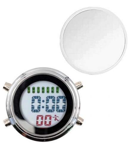 2 X 2-7pack Impermeable Mini Reloj Despertador Moto 2 Piezas