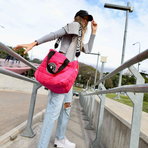 Imagen 2 de 9 de Tote Shopper Xl Diamond Rap Rosa