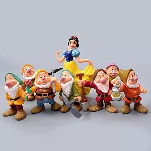 Branca De Neve E Os Sete Anões Jardim Pequena Decoração