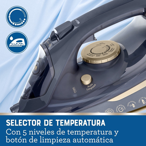 Plancha Vapor Inalámbrica Oster 2 En 1 Cerámica Gcstcc5000 Color Negro