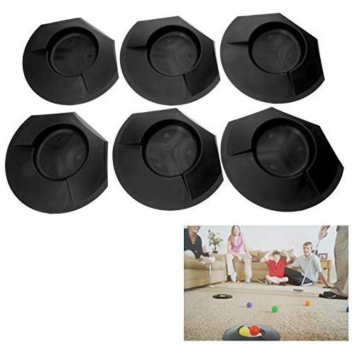 6pcs Plástico Golf Putting Green Cup Home Patio Trasero Form