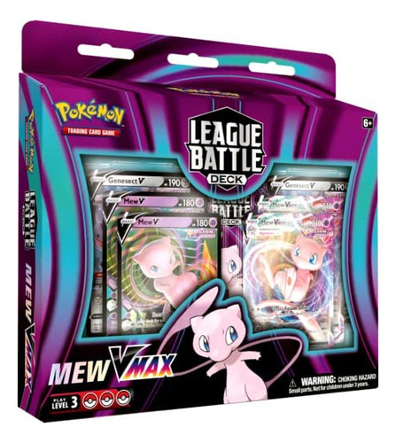 Pokemon Tcg: Mew Vmax League Battle Deck