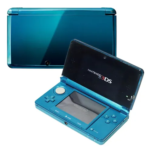 Nintendo 3DS Nintendo 3DS Standard CTR-001 Standard cor aqua blue