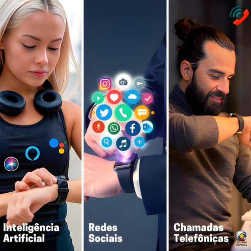Relogio Inteligente W29s Microwear Gps Nfc Android Ios 2024