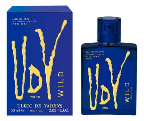 Perfume Udv Wild For Men 60ml - Selo Adipec