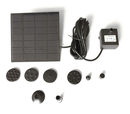 Imagen 5 de 5 de Bomba De Agua Con Energía Solar 7v 1.5w