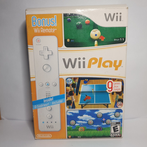Juego Wii Play + Wii Remote - Edicion Box Set Nintendo
