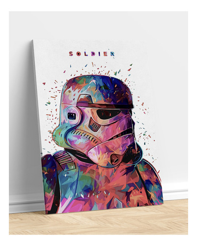 Cuadro Stormtrooper Star Wars Decorativo Moderno Pieza