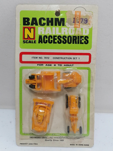 Bachmann Railroad Tren Electrico N Scale Construction Set 1 