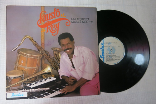 Vinyl Vinilo Lp Acetato Fausto Rey La Orquesta Mas Completa 