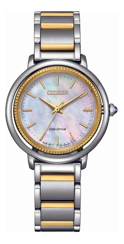 Reloj Citizen Em110483d Mujer Eco Drive Acero Inoxidable