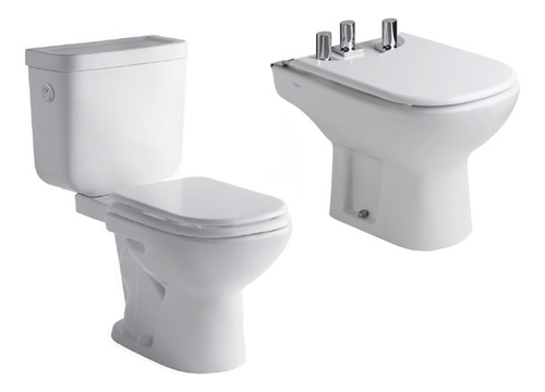 Combo Ferrum Bari Inodoro + Deposito Dual + Bidet