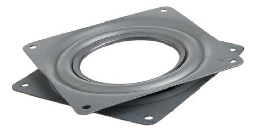 * Placa Giratoria Lazy Susan Con 3 Rodamientos Cuadrados