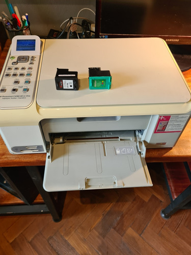Impresora Multifuncion Hp C4180, Con Cartuchos. 