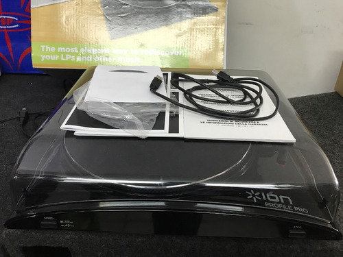 Tornamesa Ion Para Pasar Música A Computadora (Usado)