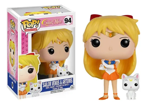 Funko Pop Anime: Sailor Moon - Sailor Venus Con Figura De Ac