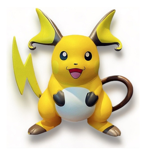 Figura Pokémon De Calidad - Raichu - Grande - 8cm - Premium