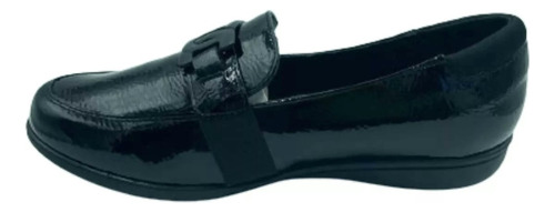 Zapato Dama Manet Negro Mocasin Excelente Calidad