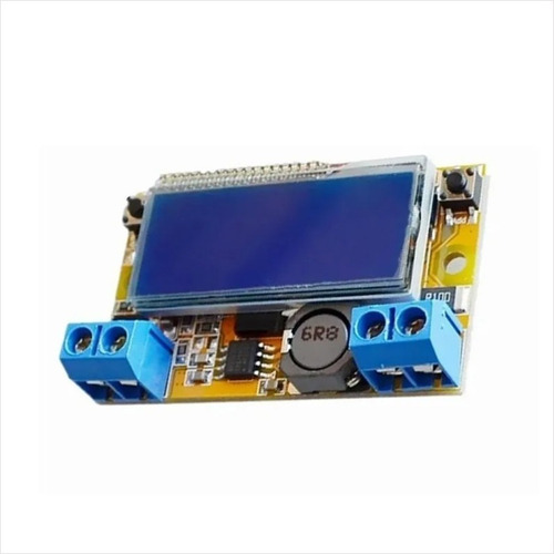 Circuito Regulador De Voltaje Step Down Dc-dc C/ Display Lcd