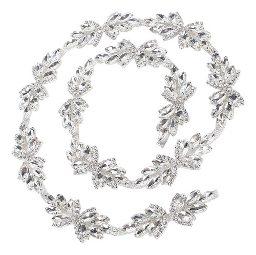 Apliques De Diamantes De Imitación De Cristal, 1 Yarda De A