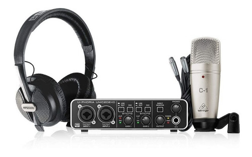 Interfaz-microfono Y Auricular Behringer U-phoria Studio Pro