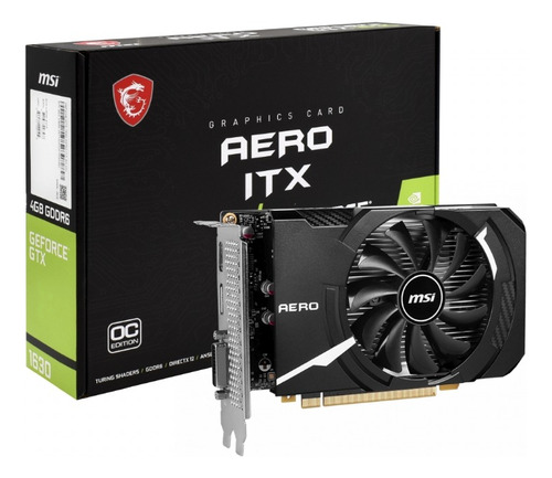 Tarjeta De Video Msi Geforce Gtx 1630 Aero Itx 4g Oc