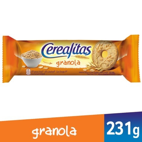 Imagen 1 de 1 de Galletitas Cerealitas Granola X231g