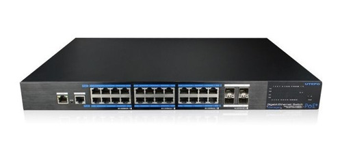 Switch Utepo 24 Puertos Poe Gigabit Capa 2 Administrable