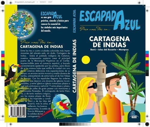 Cartagena De Indias, De Jesus Garcia Marin., Vol. N/a. Editorial Guias Azules De España S A, Tapa Blanda En Español, 2017