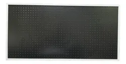 Comprar Painel Pegboard Perfurado Preto 120x60cm Com Moldura no Mercado Livre