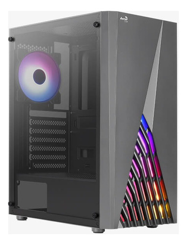 Gabinete Aerocool Delta Vidrio Templado Rgb Fan 120 X 1