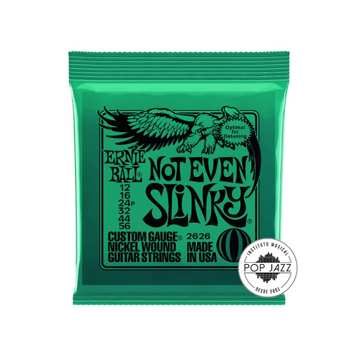 Encordoamento Guitarra 0,12 Ernie Ball Not Even Slinky 2626