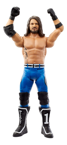 Wwe Aj Styles - Figura De Acción En Escala De 6 Pulgadas C.