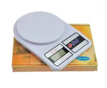 Comprar Balanza Digital De Cocina 1gr A 7kg Con Caja Prec. Blanca