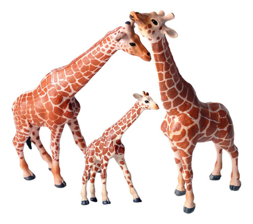 Juego De 3 Figuras De Jirafa De Juguete, Suite Jirafa