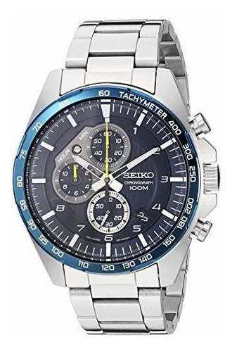 Reloj Seiko Para Hombre Ssb321 De Cuarzo Japonés En Acero