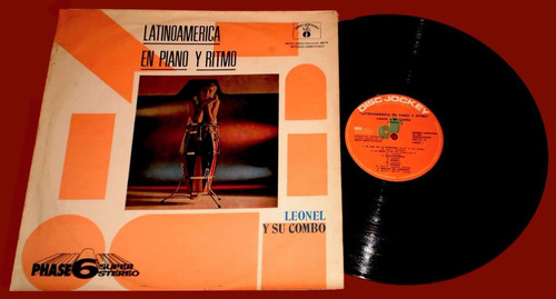 Leonel Y Su Combo Latinoamerica En Piano Vinilo Lp Instrumen