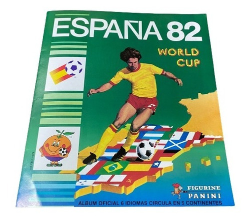 Album Mundial De Fútbol España 82 100% Lleno Panini 