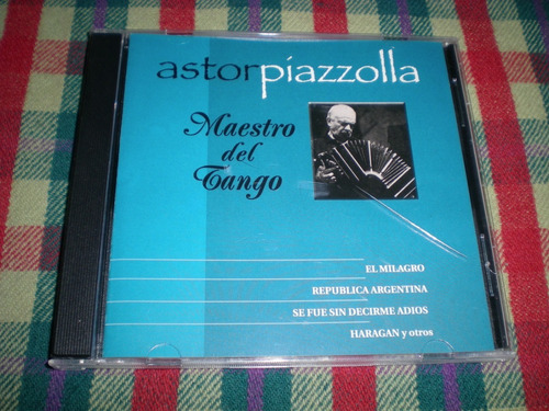 Astor Piazzolla / Maestro Del Tango  Cd Ind.arg. (ri8)