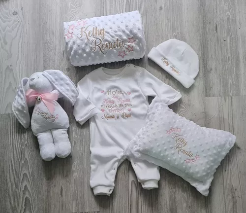 Kit Personalizado Para Bebe Con 5 Cosas