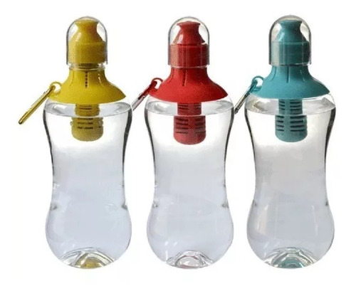 Botella Con Filtro De Agua 500 Ml Libre Bpa Filterfresh