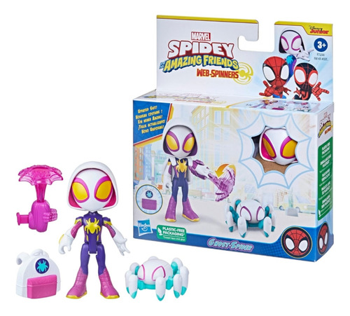 Marvel Spidey Y Sus Sorprendentes Amigos Web Spinners (Usado)