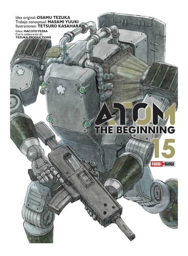 Atom The Beginning N.15: Atom The Beginning, De Masami Yuuki. Serie Atom The Beginning, Vol. 15. Editorial Panini, Tapa Blanda En Español, 2022