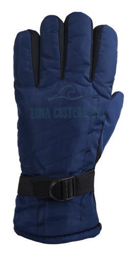 Guantes Impermeables Moto Termico Invierno Senderismo Azul