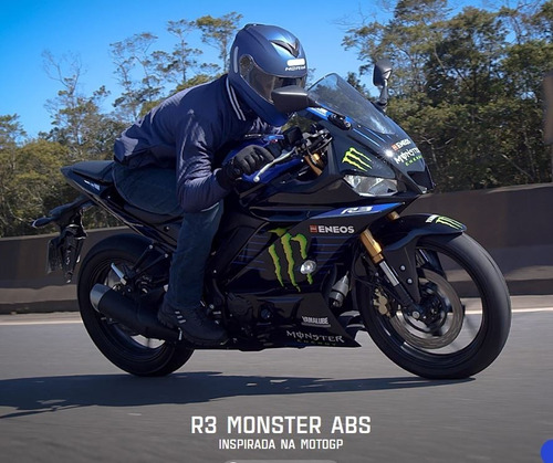 Imagem 3 de 10 de Yamaha R3 Monster Abs - 2022 - A
