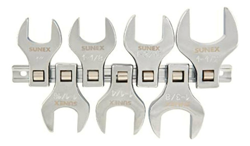 Sunex Drive Fraccional Jumbo Recto Crowfoot Juego De Llaves