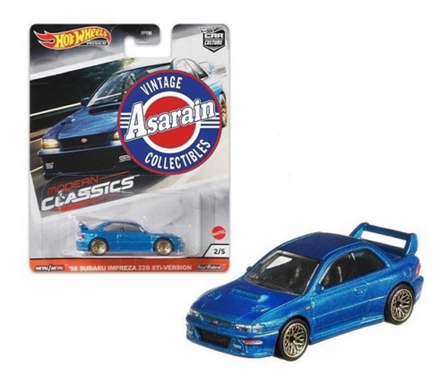 Subaru Impreza Sti Modern Classics Premium Hot Wheels - 1/64