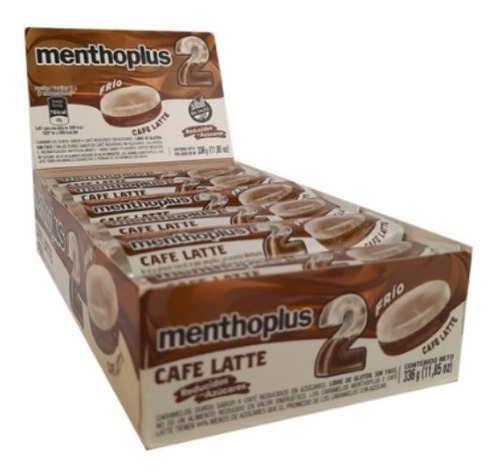 Pastillas Mentho Plus Cafe Latte X 12u  *golosinas Del Sur*